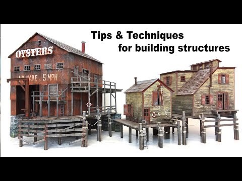 Building two new structures for the layout