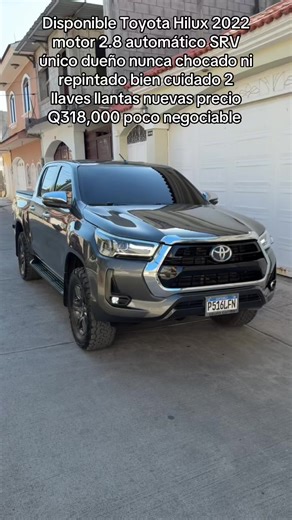 Toyota Hilux SRV 2022 en venta a Q318,000