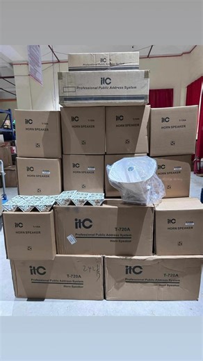 Analog & IP PA System – ITC Professional Series Built for clarity. Designed for coverage. 🔊 From barangay halls to wide-area installations — ITC horn speakers deliver powerful, crisp sound that cuts through any environment. 📦 Model shown: ITC T-720A Horn Speakers Perfect for paging, announcements, and outdoor alerts. 📍 Available now 📩 Message us for price 🚚 Ships nationwide 📸 Actual product photos shown | Genesis Liu Fegarido