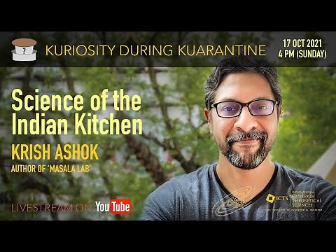 Science of the Indian Kitchen (ONLINE) by Krish Ashok