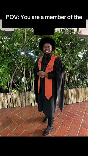 A member of the academic procession 🥹#graduation #ujgraduation #grad #accounting #universityofjohannesburg