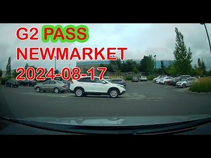 G2 Pass #newmarket #drivingtestroutes #drivetest #drivingexam #drivingtest #g2