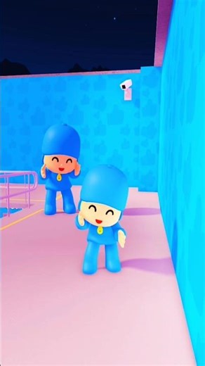 Escape POCOYO PRISON RUN Obby #roblox #shorts