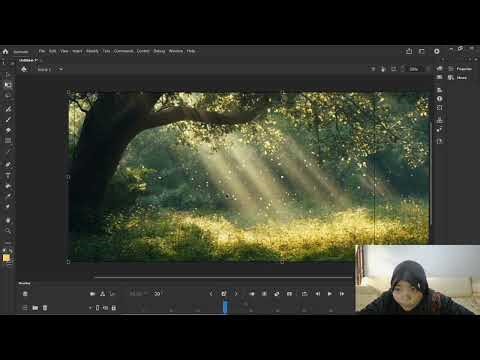 How to make a moving background in adobe animate - Nazwa Amalya