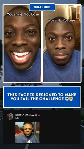 IMPOSSIBLE Smile Challenge! 🤣 This Face Is Designed To Make You Fail! 💀 #Shorts #Challenge #Funny