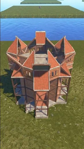 Sector 3 | Advanced Trio Base | 🔒 Full Build on Patreon #rust #shorts #rustbase #rustbasedesign