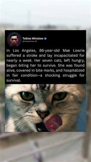 In Los Angeles, 86-year-old Mae Lowrie suffered a stroke and lay incapacitated for nearly a