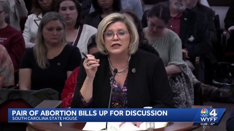 Abortion laws up for debate in South Carolina Statehouse