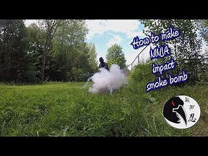 How to make ninja impact smoke bomb