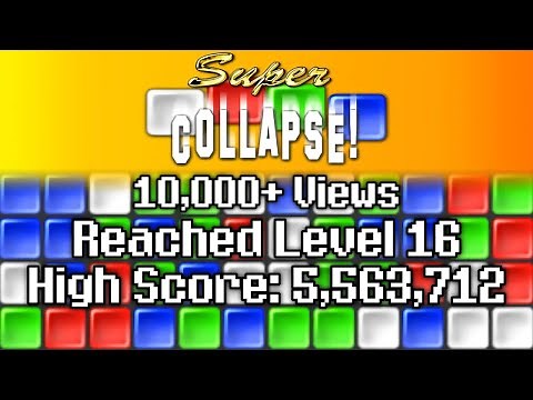 Super Collapse! - Reached Level 16 & High Score: 5,563,712 (4 December 2021)