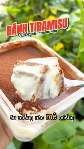 Cách làm bánh Tiramisu kiểu dễ tìm nguyên liệu