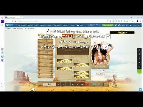 1xbet Thimbles script gameplay walkthrough by TRUE HACKER 1XBET