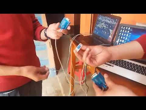 Como Enviar y recibir datos por el puerto serial RS232