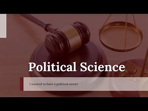 Political Science PowerPoint Presentation
