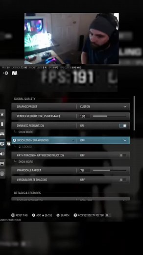 Changing this 1 setting added 100 FPS 👀😮😮😮😮 #callofduty #warzone #warzonesettings #fps #wzclips #fyp