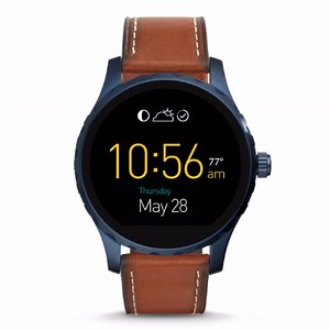 Fossil Q Marshal 輕觸式智能手錶 啡色皮帶 FTW2106 香港行貨 | 友和 YOHO