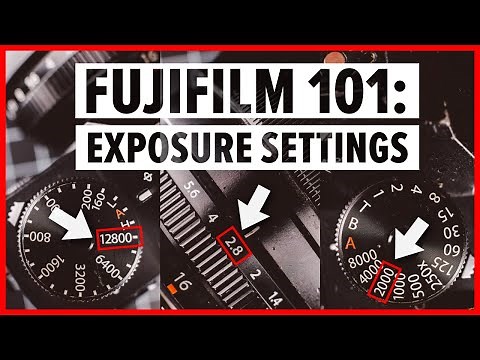 FUJIFILM 101: Exposure Triangle for Beginners (Aperture, shutter speed, & ISO explained)