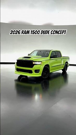 Who wants Ram to still build “The Dude”? #RamTrucks #Mopar #TheDude #Ram1500 #StreetTruck