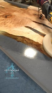 297 reactions · 10 comments | Finishing a figured Maple & transparent resin dining table, applying an oil wax combo ⚡ #UntreatedArt #maple #diningtable #woodworking #epoxy #resin #epoxyresin | UnTreated | Facebook