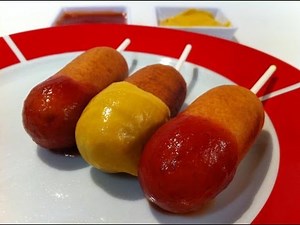 HOW TO MAKE MINI CORN DOGS