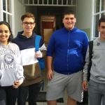 Primer programa de nuestra Radio Escolar, «Radio Marímbola»