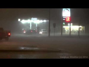 Grape Creek TX, Severe Thunderstorm Core