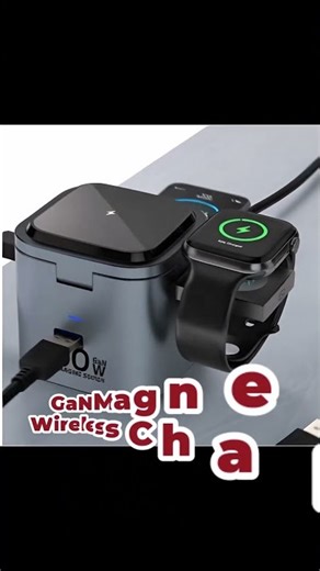 Best 3-in-1 Wireless Charger 30W Magnetic Station (60% OFF!) #shorts #techdeals2025 #youtube #viral