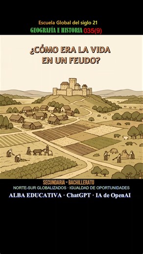 035(9)- ¿CÓMO ERA LA VIDA EN UN FEUDO? (Geografía/Historia)#trending #shortvideo #shorts #reels