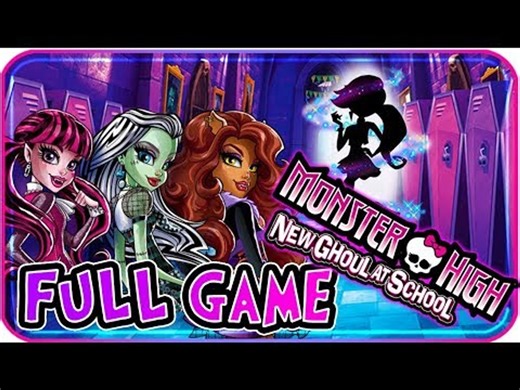 Monster High: New Ghoul in School FULL GAME Longplay (PS3, Wii, X360)