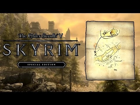 Skyrim Special Edition ALL TREASURE MAPS LOCATIONS GUIDE