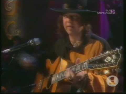 Stevie Ray Vaughan & Joe Satriani Unplugged Blues 1