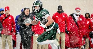 Michigan State TE Jack Velling makes PFF's early big board for 2026 NFL Draft