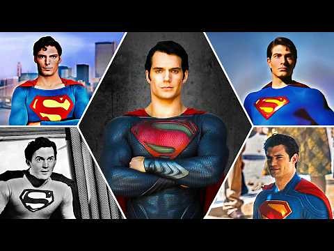 Evolution of Superman in Live-Action Movies and TV (1948-2025)