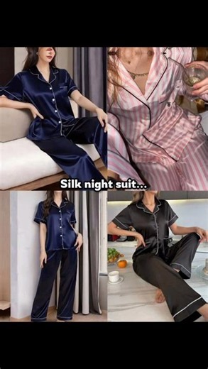 Types of night suit every girl should try..💗✨#8millionviews #aesthetic#goviral #trending #shortfeed