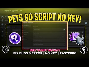 [NEW] OP PETS GO Script/Hack BEST GUI | Auto! Rolls + Unlocked All Pet! AUTO FARM 24/7