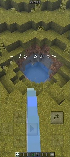 Hole filler Minecraft Bedrock mod #mcpe #minecraft #addon #bedrock