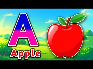 a for apple b for ball phonics song | abc song 3d | nursery rhymes | abcd alphabet rhymes