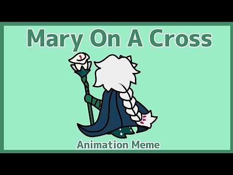 Mary On A Cross {CRK White Lily Cookie | Animation Meme}