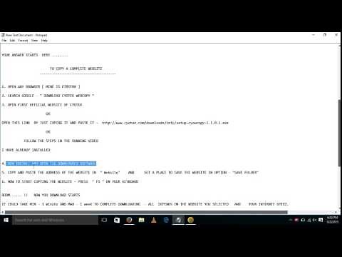 HOW TO COPY (DOWNLOAD) A PAGE OR A COMPLETE WEBSITE - BEST AND EASY WAY !(CYOTEK WEBCOPY)
