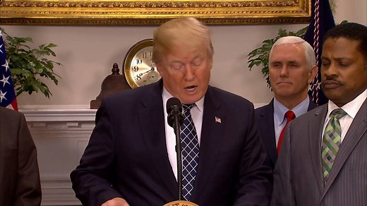 ICYMI: President Trump signed a proclamation at the White House to honor Dr. Martin Luther King, Jr. Day. | NBC News