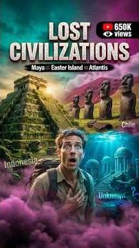 Lost Civilizations Explained 🌍 | Maya, Easter Island & Atlantis Mysteries