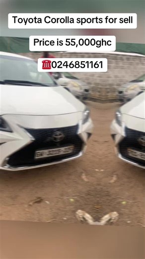 Toyota Corolla Sports for Sale in Ghana