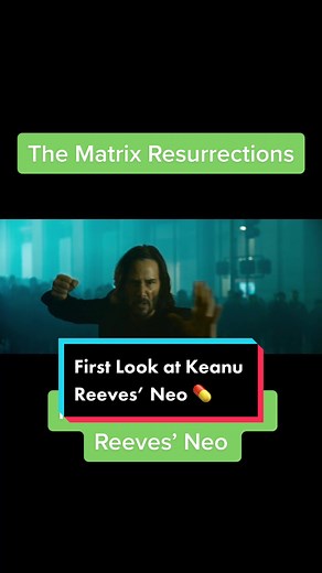 First Look: Keanu Reeves Returns as Neo in The Matrix Resurrections