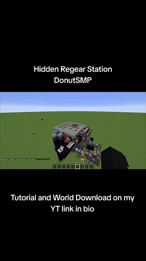Hidden Regear Station Tutorial in DonutSMP