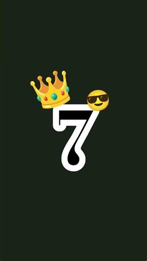 7 is a symbol class 😎😎😎😎😎😎😎