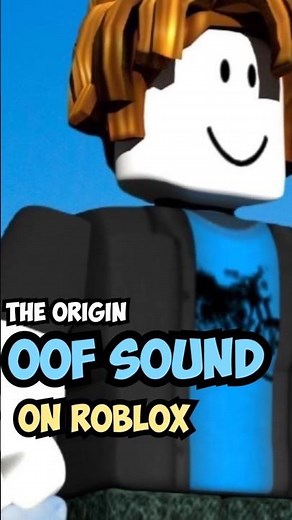 The Origin of Roblox *OOF* Sounds... #shorts #gaming #roblox #robloxgames #rblx #robloxedit