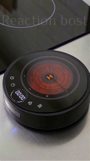 Futuristic Smart Electric Stove: The Future of Cooking! ✨ #SmartHome"