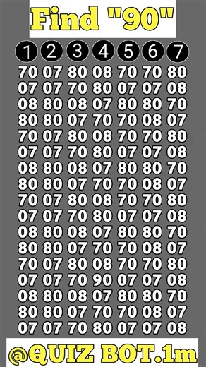 Test Your COGNITIVE Brain Power Skills With This Fast Number! #shorts