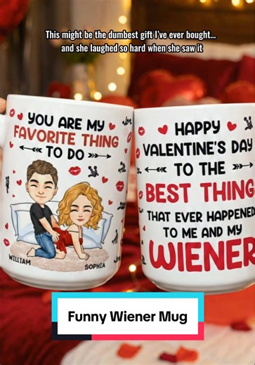 The best thing in my mug and my life ☕️❤️ #macorner #usmarket #funnygift #personalizedmug #couplegifts