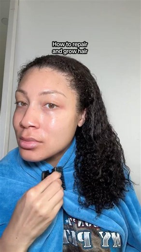 How to grow hair #aloevera #curlyhair #longhairgrowthtips #diyhair #hairgrowth #hairtips #hairtok